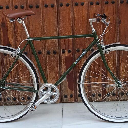 Montaje paseo clásico verde 6v