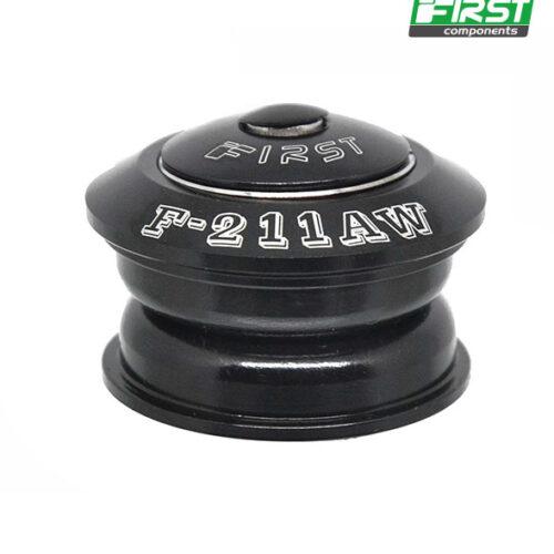 Juego dirección First semi integrada alu. 1 1/8"negro bolas