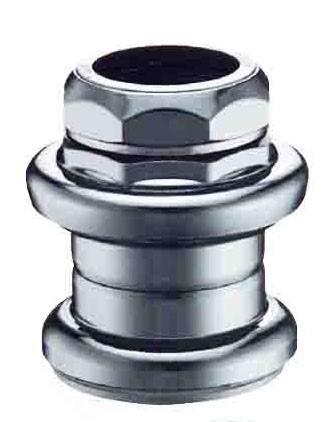 Juego dirección First rosca 1" acero cromado