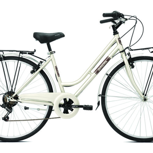 Bicicleta Brera Ciclovia paseo 28" clásica blanca 7v